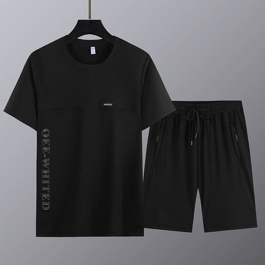 ⏰Limited time 57% OFF✨Men's Short Sleeve Top & Shorts 2-Piece Set