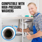🔥Heavy-Duty Torpedo-Shaped Jet Nozzle for High-Flow Drain Cleaning