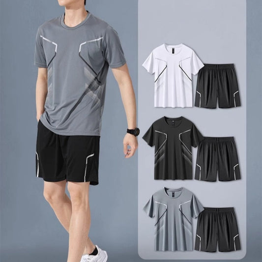 ✨Men’s Quick Dry T-Shirt & Shorts Set🏃‍♂️👕