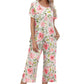 🎁Hot Sale 57% OFF⏳Women's Printed Top & Pants Sleepwear Set
