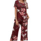 🎁Hot Sale 57% OFF⏳Women's Printed Top & Pants Sleepwear Set