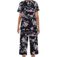 🎁Hot Sale 57% OFF⏳Women's Printed Top & Pants Sleepwear Set