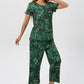 🎁Hot Sale 57% OFF⏳Women's Printed Top & Pants Sleepwear Set