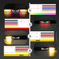 🔥RGB LED Tail Light for Trunk, Brake & Turn Signal🚨