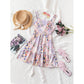 🌸 Romantic Bloom! Floral printed sleeveless mini dress 👗