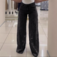 ⏳Time-limited Special⏰High Waisted Lace Splicing Jeans