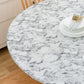 💦Marble Printed Round Fitted Table Cover with Elastic Edges🌟