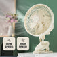🔥2-Speed Clip-On Rotating Fan with Aroma Box