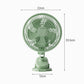🔥2-Speed Clip-On Rotating Fan with Aroma Box