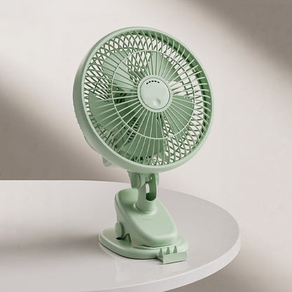 🔥2-Speed Clip-On Rotating Fan with Aroma Box