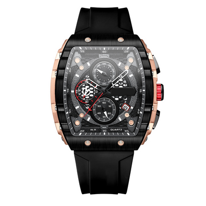 🌈Cyberpunk Futuristic Style⌚Men's Multifunctional Fashion Quartz Watch