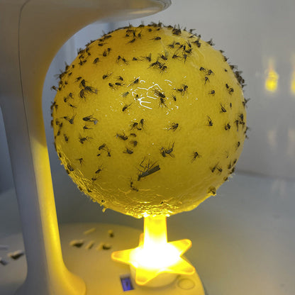 🔥2025 HOT SALE🔥Sticky Fruit Fly Trap Ball with Stand & LED