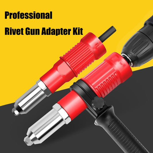 ✨Professional Rivet Drill Head Adapter Kit
