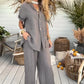🌺 Women's Solid Color Loose Two Piece Set👚