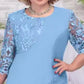 Elegant Floral Lace Dress
