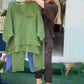 ⏳Time-limited Special⏰Women's loose breathable cotton-linen 2-piece set — top & pants