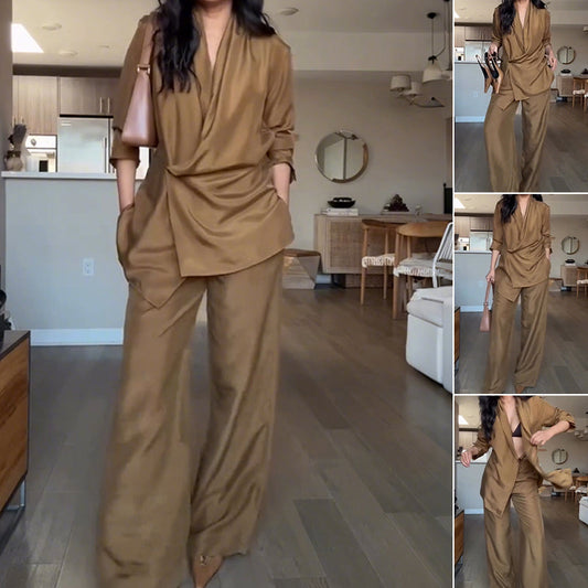 ⏳Time-limited Special⏰Women’s Fashion Top Pants 2- Piece Set