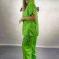 ⏳Time-limited Special⏰Women's V-Neck Top & Wide-Leg Pants Set
