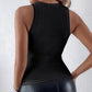 🔥Hot Sale 50% OFF🔥Sequin Round Neck Slim Fit Tank