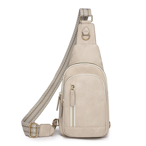 Leather Sling Casual Bag