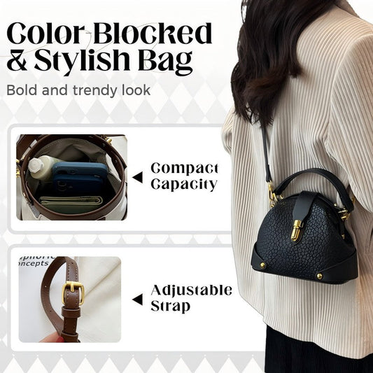 🔥HOT SALE🔥Color-Blocked & Stylish Bag（50% OFF）