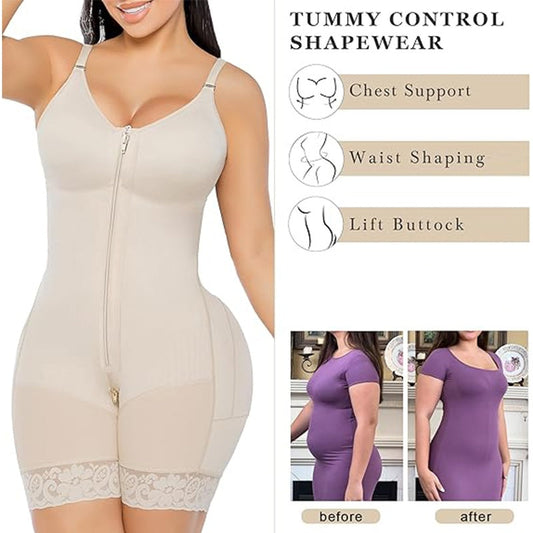 💗LAST DAY PROMOTION - 50%OFF💗Women's Tummy Control Butt Lifting Bodysuit