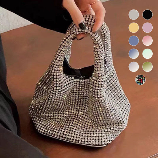 🔥Hot Sale🔥Women's Rhinestone Bucket Handbag (50% OFF)