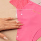 Women's Breathable Letter Print Lace Trim Briefs（50% OFF）