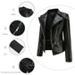 Hot Sale Zipper Soft Leather Jacket（Free Shipping）