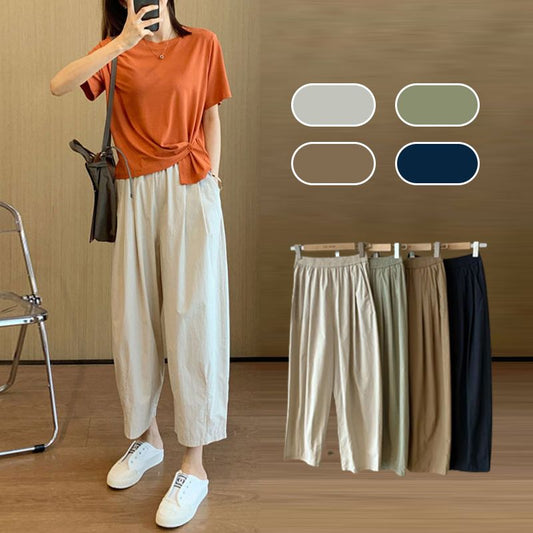 Comfortable and Breathable Ankle Length Pants for Women