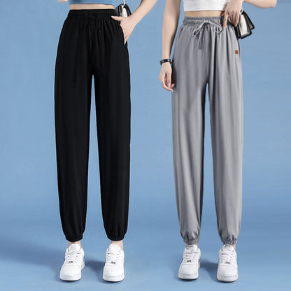 Women’s Ice Silk Fast-Dry Sweatpants