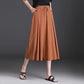 Women’s Summer Ice Silk Wide-leg Pants