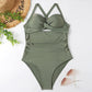 Women's Cut-out One-Piece Swimsuit