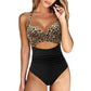 Women's Cut-out One-Piece Swimsuit