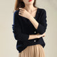 Single-Breasted Knit Cardigan
