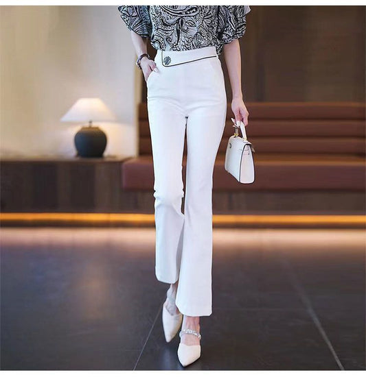 Women's High Waisted Stretch Bootcut Flared Pants