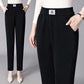 2023 New-Corduroy High Waist Straight Leg Plush Pants For Women