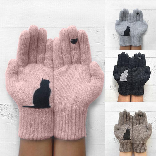 Winter Hot Sale - Cat Fan Cotton Gloves（50% OFF）