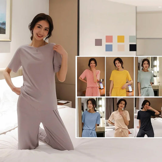 Summer Ice Silk 3pcs Leisure Wear Set（50% OFF）