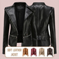 Hot Sale Zipper Soft Leather Jacket（Free Shipping）