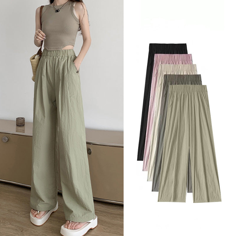 Lazy Stlye Pleated Cool Pants（50% OFF）