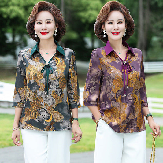 🔥🔥Women's Fashionable  silk shirt🔥🔥