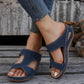 Comfortable Correction Peep-toe Wedge Heel Fashion Sandals（50% OFF）