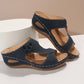 Comfortable Correction Peep-toe Wedge Heel Fashion Sandals（50% OFF）