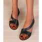Fish-mouth Rivet Open Toe Flat Sandals(Buy 2 Get Free Shipping✔️)
