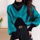 [Gift For Women] Women's Chic Fake 2-piece Top（50% OFF）