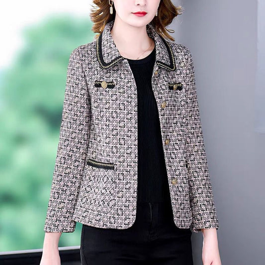 Women's Elegant Button-Down Vintage Jacket（50% OFF）