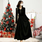 Women's Black Long Sleeve Dress（50% OFF）