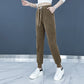 [Gift For Her] Women's Elastic High Waist Corduroy Casual Sweatpants