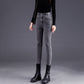 Women's High-Waisted Thick Plush - Lined Skinny Jeans（50% OFF）